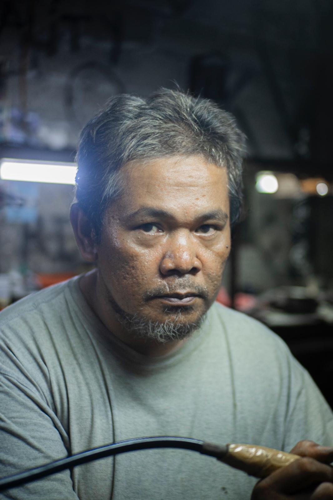 Eddy Santana, Celuk silversmith