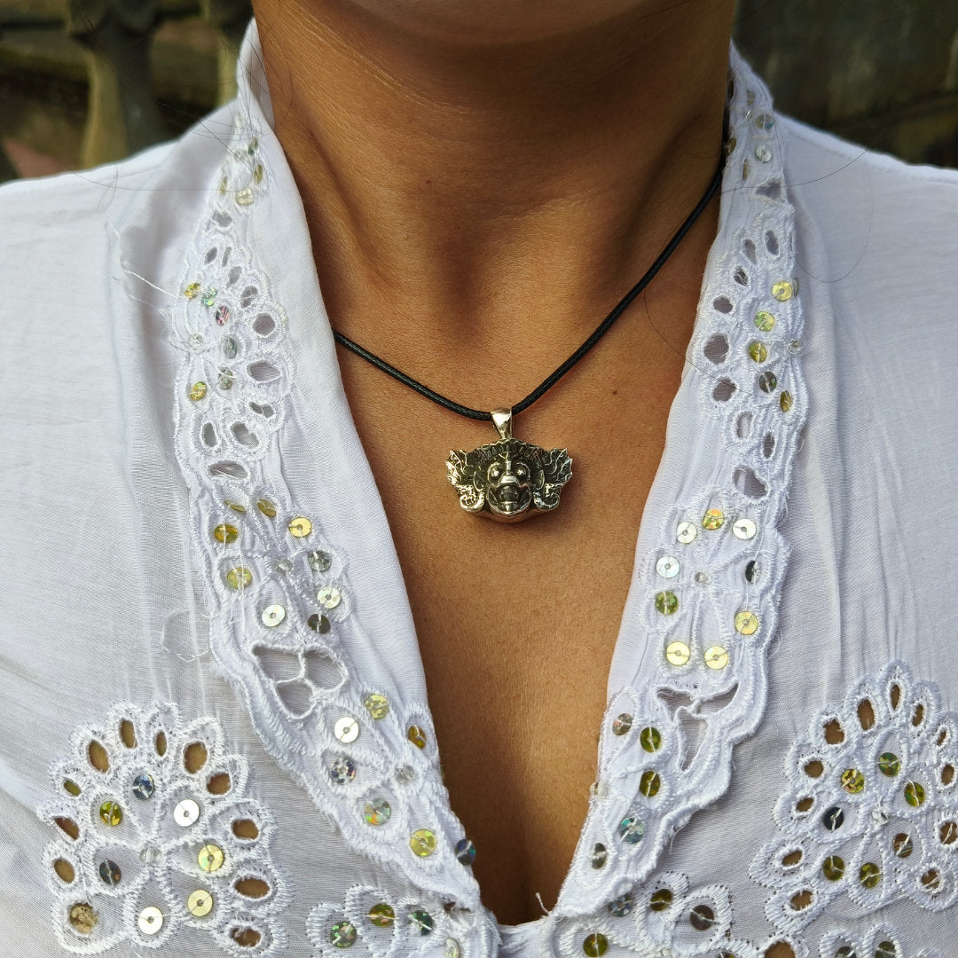 Hanoman pendant worn in Bali